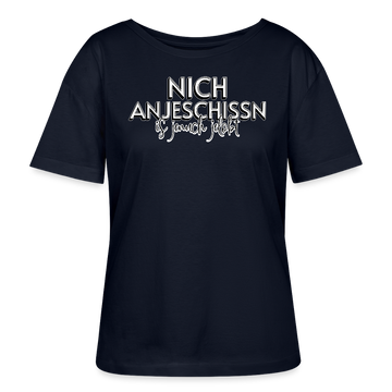 Berliner Effizienz-DIT LOB-Rundhals Frauen Bio-T-Shirt - Navy