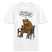 Berliner Bär mit Spruch-JEH MIR NICH UFFN SENKEL- RELAXED FIT Unisex Organic T-Shirt - Weiß