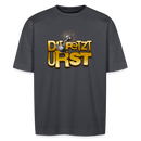 DIT FETZT URST - Unisex Oversize Bio-T-Shirt - Indigoblau