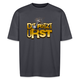 DIT FETZT URST - Unisex Oversize Bio-T-Shirt - Indigoblau