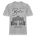 BERLIN Souvenir-Relaxed Fit Unisex Bio-T-Shirt - Grau meliert