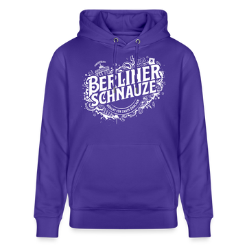 BERLIN SCHNAUZE als Souvenir-Unisex Bio-Hoodie - Purple Love 