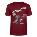 KIEKSTN SO?-Unisex T-Shirt II - Burgunderrot