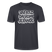 VAFATZ DA VOM JELÄNDE-Unisex T-Shirt Bio-Berliner Schnauze - Dunkles Graublau