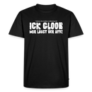 ICK GLOOB MIR LAUST DER AFFE-Männer Premium BIO T-Shirt - Schwarz