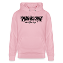 Berliner Spruch-PFANNKUCHEN, nich Berliner!-Unisex Bio-Hoodie - Hellrosa