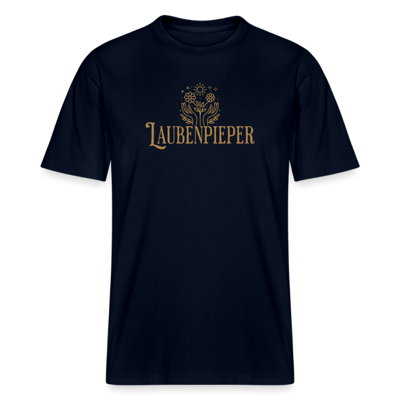 LAUBENPIEPER-Relaxed Fit Unisex Bio-T-Shirt - Navy