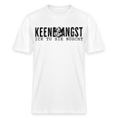 ICK TU SIE NÜSCHT - Relaxed Fit Unisex Bio-T-Shirt - Weiß