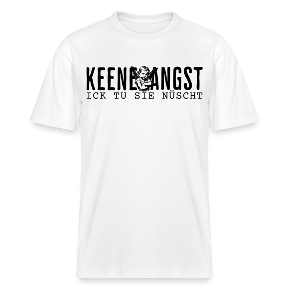 ICK TU SIE NÜSCHT - Relaxed Fit Unisex Bio-T-Shirt - Weiß