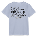 ICK KNUTSCH DIR - Kinder T-Shirt BIO - Lavendel-Violett