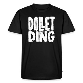 DOLLET DING-Männer Premium T-Shirt - Schwarz