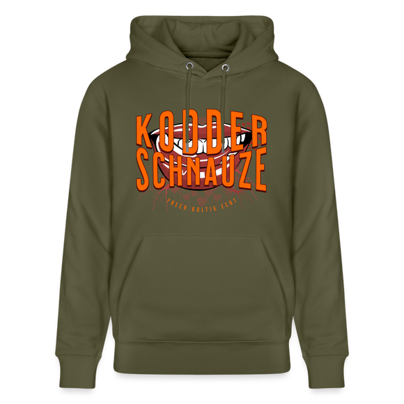 KODDERSCHNAUZE - Unisex Bio-Hoodie CRUISER - Khaki Grün