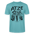 Beste Freunde-ATZE-Unisex T-Shirt - Pastelltürkis