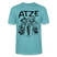 Beste Freunde-ATZE-Unisex T-Shirt - Pastelltürkis