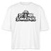 Berliner Bär-DIT IS MIR SCHNURZPIEPE-Frauen Boxy Bio-T-Shirt - Weiß