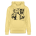 Berlin Souvenir Hoodie -DIT IS SO! – Unisex Bio-Hoodie mit Berliner Bär - Gelb Viva 
