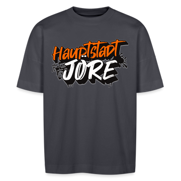 HAUPTSTADTJÖRE-Unisex Oversize Bio-T-Shirt - Indigoblau