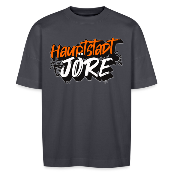 HAUPTSTADTJÖRE-Unisex Oversize Bio-T-Shirt - Indigoblau