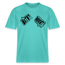 WATN? NÜSCHT!-Relaxed Fit Unisex Bio-T-Shirt - Poolblau