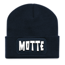 Berliner Kosewort-MOTTE-Beanie - French Navy