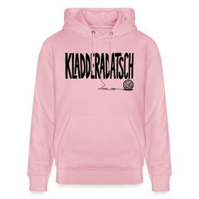 KLADDERADATSCH-Unisex Bio-Hoodie mit Berliner Schnauze - Hellrosa