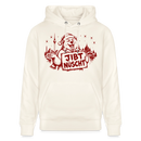 Berlin Weihnachts-Souvenir 2026- JIBT NÜSCHT-Unisex Bio-Hoodie - Naturweiß 