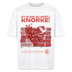 SEI KNORKE - Frontprint - Unisex Oversize Bio-T-Shirt - Weiß