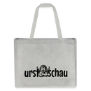 URST SCHAU - Einkaufstasche mit Spruch im Berliner Dialekt - Grau meliert