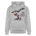 WAT KIEKSTN SO - Unisex Bio-Hoodie - Grau meliert