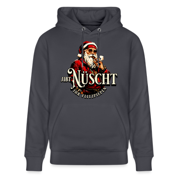 JIBT NÜSCHT IHR FLITZPIEPEN-Unisex Bio-Hoodie II - Indigoblau