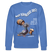 WAT KIEKSTN SO?-Unisex Bio-Sweatshirt II - Blau