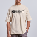 ICK TU SIE NÜSCHT - Unisex Oversize Bio-T-Shirt - Naturweiß