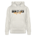 NETT KANN ICK OOCH - Unisex Bio-Hoodie - Beige meliert