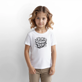 ICK DARF DIT-Kinder T-Shirt für Berliner Gören - Weiß