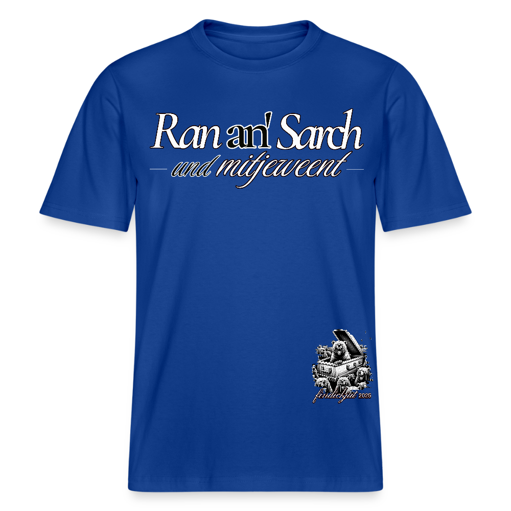 Ran an Sarch-Relaxed Fit Unisex Bio-T-Shirt Sparker III - Dunkelblau