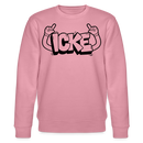 ICKE-Unisex Bio-Sweatshirt  mit Berliner Schnauze - Lila Traum