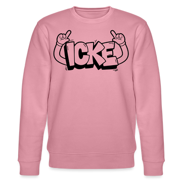 ICKE-Unisex Bio-Sweatshirt  mit Berliner Schnauze - Lila Traum