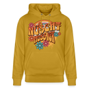 BERLINER RETRO-NÜSCHT MUSS ICK-Unisex Bio-Hoodie - Ocker