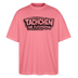TACHCHEN IHR FLITZPIEPEN-Oversized Unisex Bio T-Shirt - Pink 