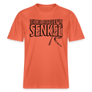 JEH MIR NICH UFFN SENKEL-Relaxed Fit Unisex Bio-T-Shirt - Hellrot