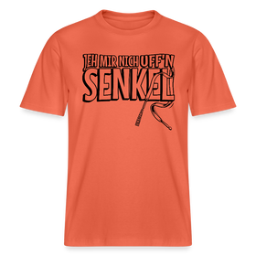 JEH MIR NICH UFFN SENKEL-Relaxed Fit Unisex Bio-T-Shirt - Hellrot