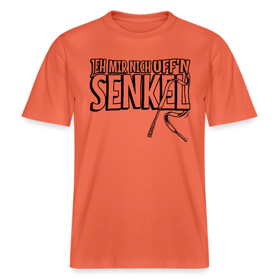 JEH MIR NICH UFFN SENKEL-Relaxed Fit Unisex Bio-T-Shirt - Hellrot