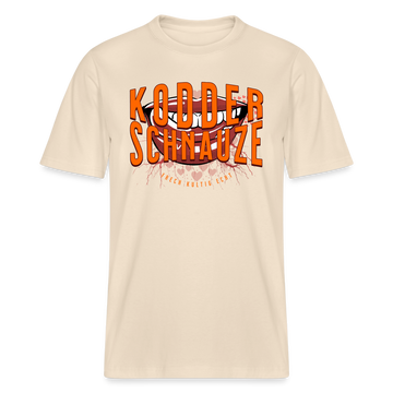 KODDERSCHNAUZE - Relaxed Fit Unisex Bio-T-Shirt - Naturweiß