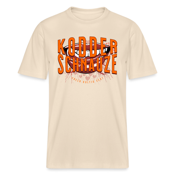 KODDERSCHNAUZE - Relaxed Fit Unisex Bio-T-Shirt - Naturweiß