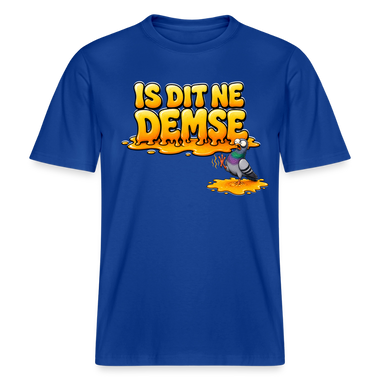 Berlin Shirt-IS DIT NE DEMSE-RELAXED FIT Unisex Organic T-Shirt - Dunkelblau