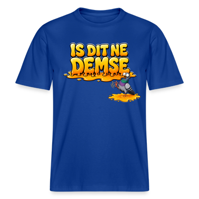 Berlin Shirt-IS DIT NE DEMSE-RELAXED FIT Unisex Organic T-Shirt - Dunkelblau