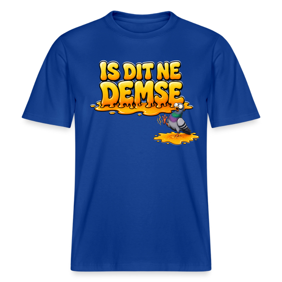 Berlin Shirt-IS DIT NE DEMSE-RELAXED FIT Unisex Organic T-Shirt - Dunkelblau