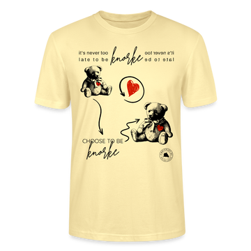 Berlin Shirt-BERLINER KNORKE-Unisex T-Shirt Bio - Creme