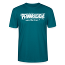 witziges Berlin Shirt-PFANNKUCHEN, NICH BERLINER-Unisex T-Shirt BIO - Ozeanblau