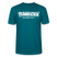witziges Berlin Shirt-PFANNKUCHEN, NICH BERLINER-Unisex T-Shirt BIO - Ozeanblau